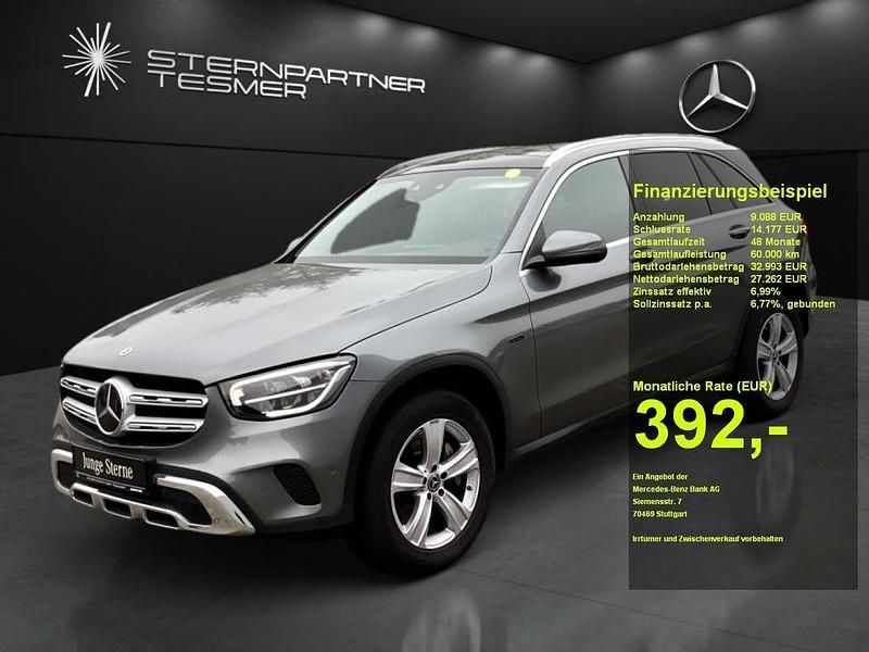 Metalliclack selenitgrau Gebraucht 2021 Mercedes GLC300e SUV | 35.550 € (Fairer Preis) - Bild 1/3