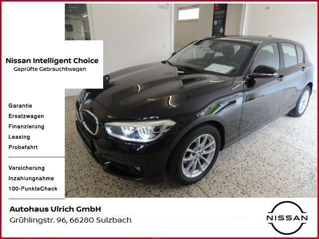 Schwarz Gebraucht 2018 BMW 118 Advantage Kleinwagen | 15.990 € (Fairer Preis) - Bild 1/4