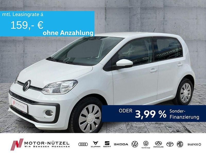 Weiß Gebraucht 2020 VW up! move up! Kleinwagen | 10.260 € (Guter Preis) - Bild 1/4