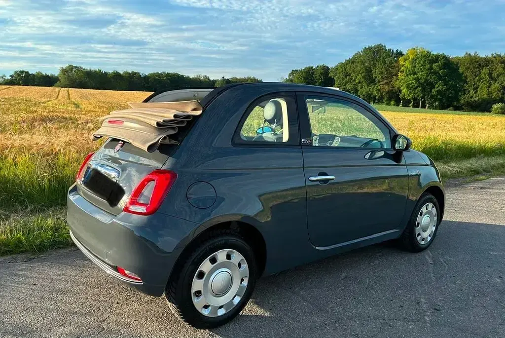 Gebraucht Fiat 500C Pop 69 PS (50 kW) 2018 Grau Cabrio