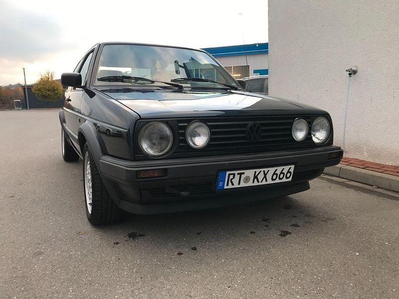 Blau Gebraucht 1991 VW Golf II GT Kleinwagen | 6.000 € - Bild 1/4