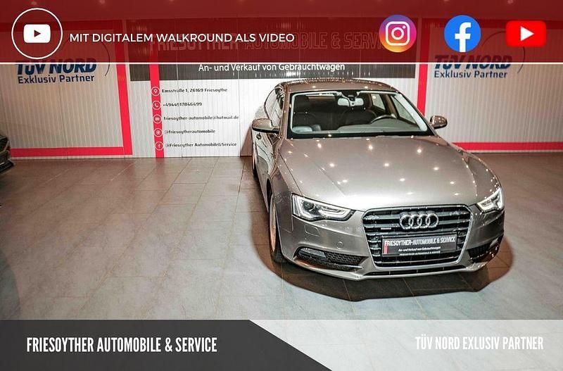 Grau Gebraucht 2015 Audi A5 Sportback Comfort Coupé | 12.490 € (Guter Preis) - Bild 1/4
