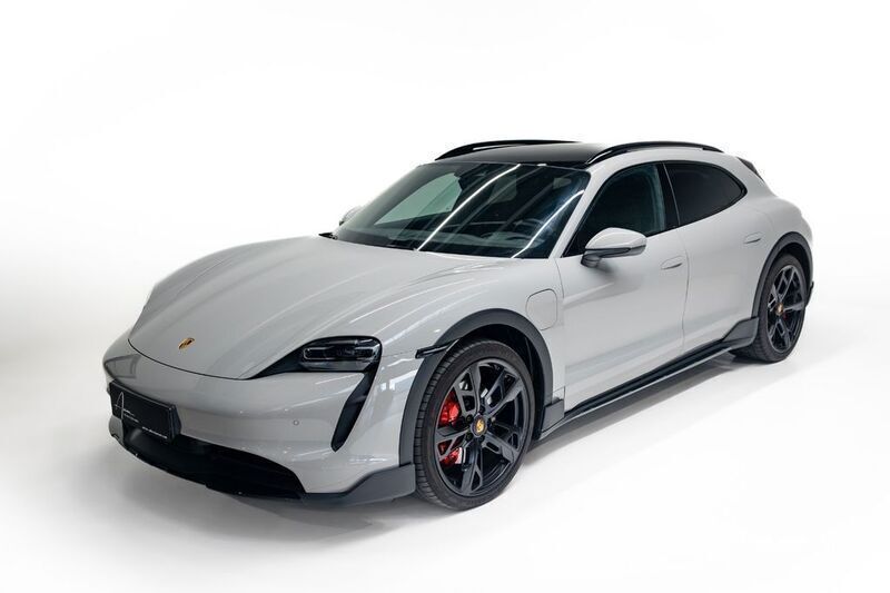 Grau Gebraucht 2023 Porsche Taycan 4S Cross Turismo Limousine | 105.000 € - Bild 1/4