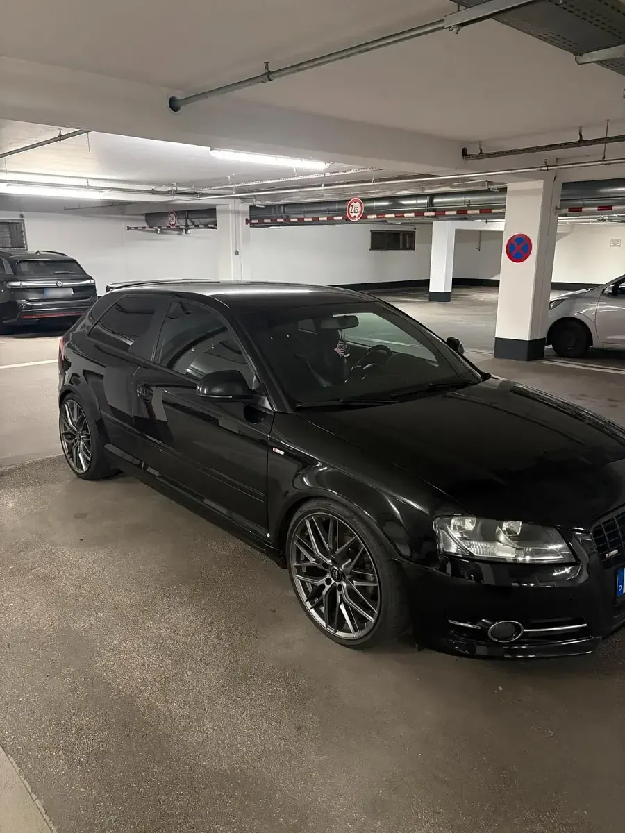 Gebraucht Audi A3 S-Line 160 PS (117 kW) 2009 Schwarz Kleinwagen