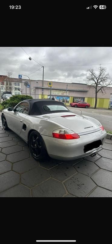 Silber Gebraucht 1998 Porsche Boxster Cabrio | 8.499 € (Guter Preis) - Bild 1/4