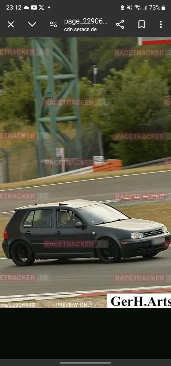 Gebraucht VW Golf IV 250 PS (183 kW) 2002 Blau Kleinwagen