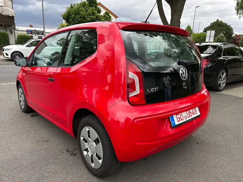 Gebraucht VW up! 60 PS (44 kW) 2011 Rot Kleinwagen