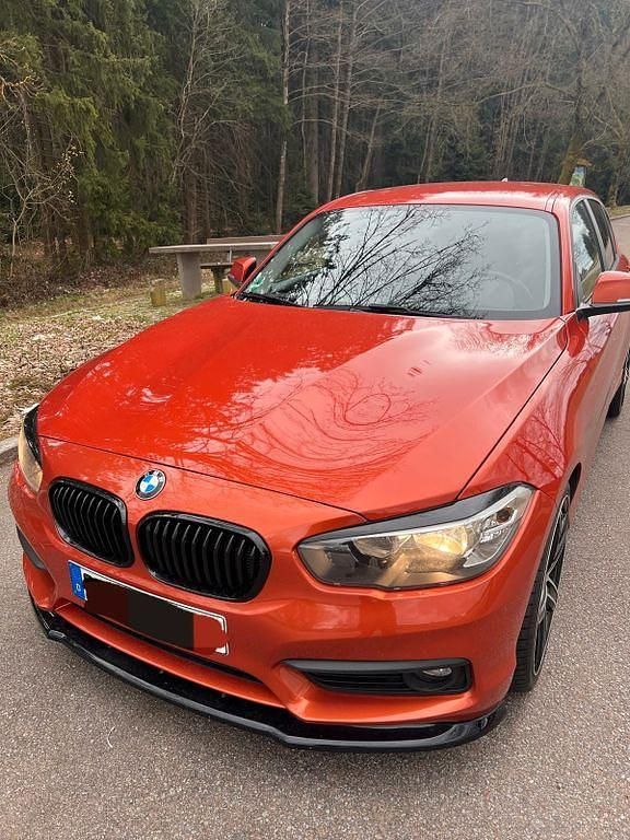 Gebraucht BMW 118 Advantage 136 PS (100 kW) 2017 Orange Kleinwagen
