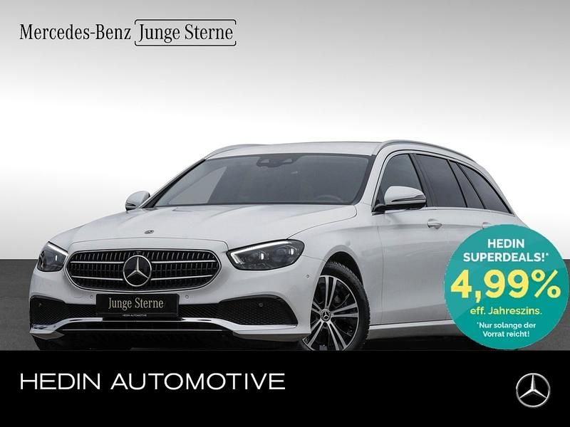 Schwarz Gebraucht 2020 Mercedes E220 Avantgarde Kombi | 33.850 € (Teuer) - Bild 1/4