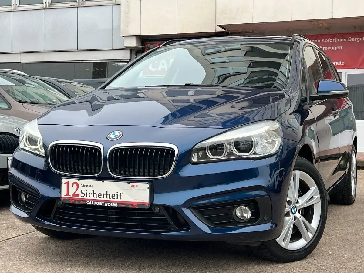 Gebraucht BMW 220 190 PS (139 kW) 2016 Mediterranblau Van / Kleinbus