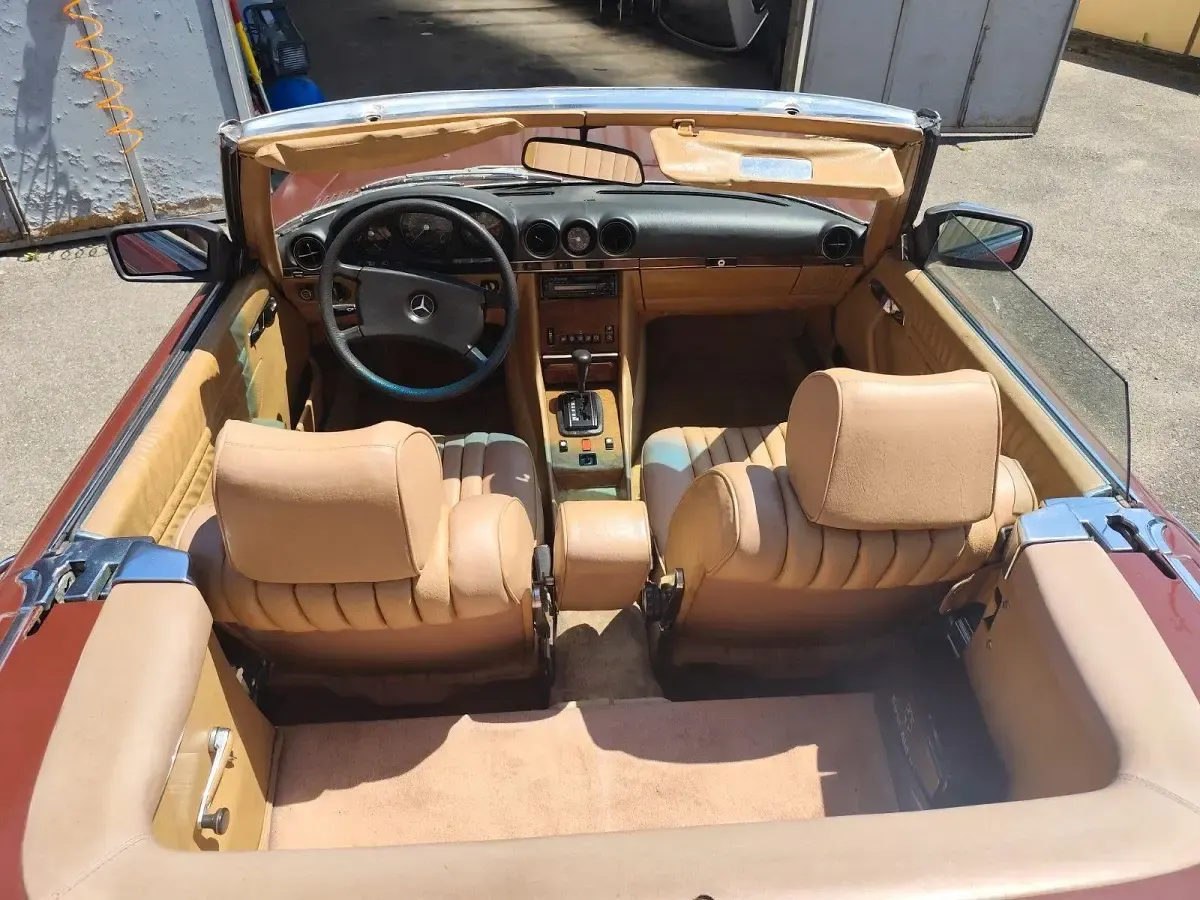 Gebraucht Mercedes SL380 1983 Rot Cabrio