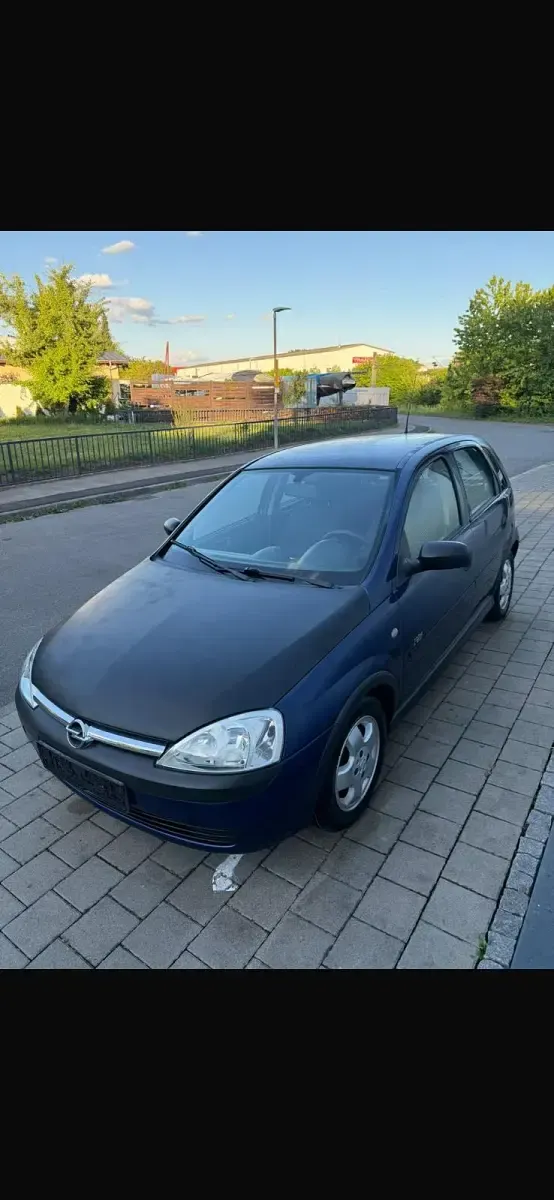 Gebraucht Opel Corsa 75 PS (55 kW) 2003 Blau Kleinwagen