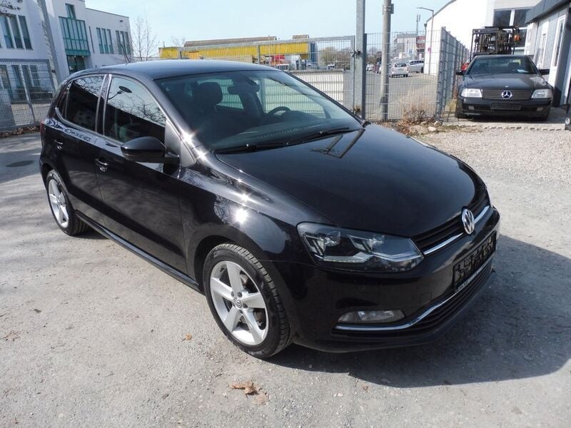 Gebraucht VW Polo Comfortline 90 PS (66 kW) 2014 Schwarz Limousine
