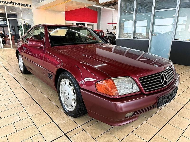 Rot Gebraucht 1994 Mercedes SL280 Cabrio | 13.850 € - Bild 1/4