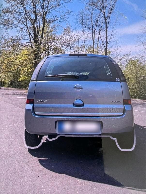 Gebraucht Opel Meriva 2008 Grau Van / Kleinbus