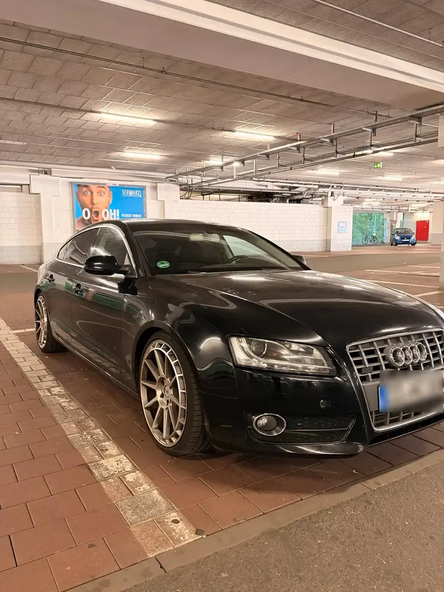 Gebraucht Audi A5 Sportback 210 PS (154 kW) 2009 Schwarz Kleinwagen