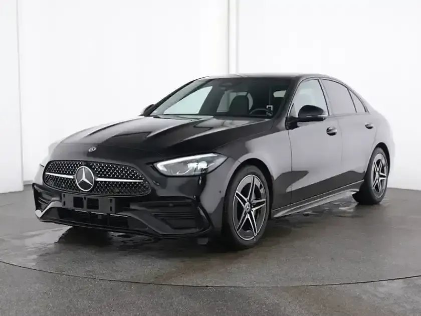 Gebraucht Mercedes C180 AMG 170 PS (125 kW) 2025 Schwarz metalliclack obsidianschwarz Limousine