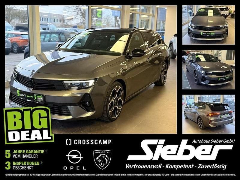 Gebraucht Opel Astra Ultimate 131 PS (96 kW) 2024 Grau/typ aussenverkleidung met Kombi