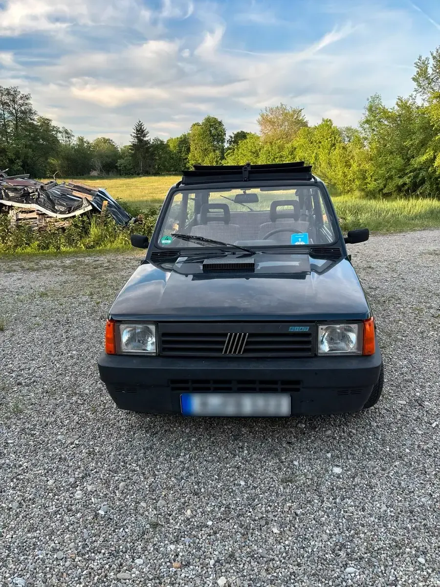 Gebraucht Fiat Panda 39 PS (28 kW) 1992 Schwarz Kleinwagen