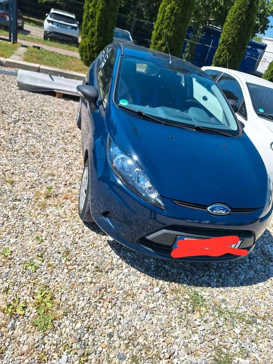 Gebraucht Ford Fiesta 60 PS (44 kW) 2009 Blau Kleinwagen