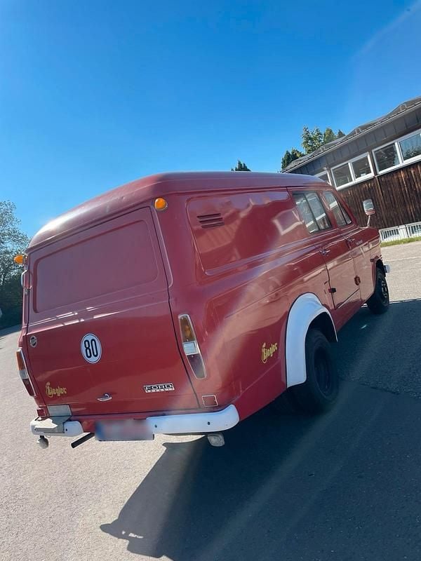 Gebraucht Ford Transit 65 PS (47 kW) 1968 Rot Van / Kleinbus