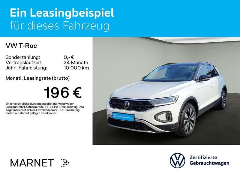 Gebraucht VW T-Roc Move 110 PS (80 kW) 2024 Weiß SUV