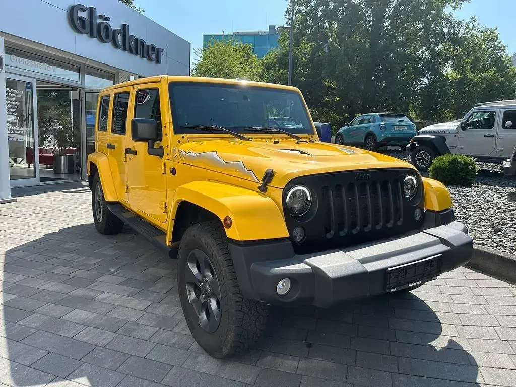 Occasion Jeep Wrangler 200 ch (147 kW) 2015 Jaune SUV