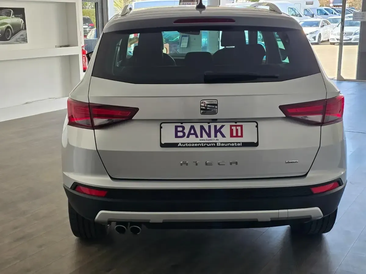 Używany Seat Ateca 4Drive 190 KM (139 kW) 2017 Srebrny SUV