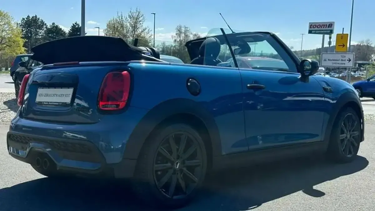 Occasion Mini Cooper S Cabriolet 178 ch (130 kW) 2022 Bleue Cabriolet