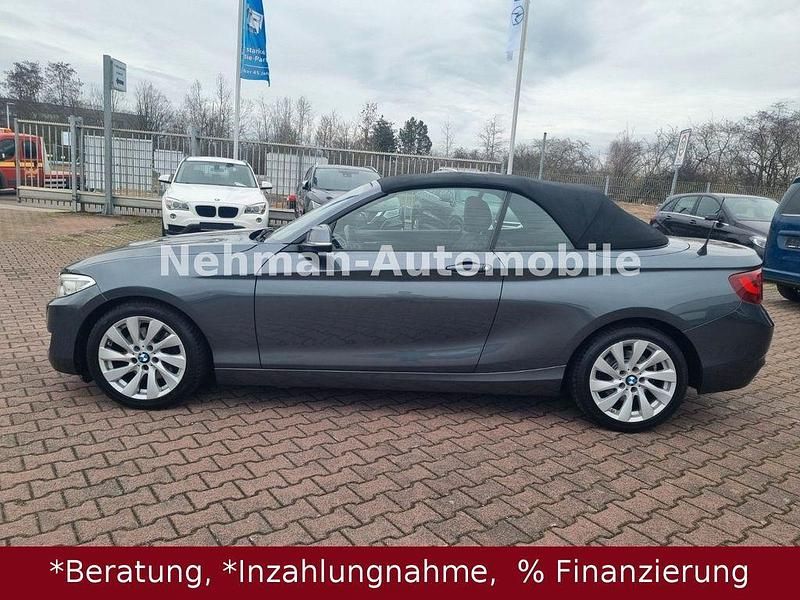 Second-hand BMW 220 Advantage 190 CP (139 kW) 2015 Gri Cabrio
