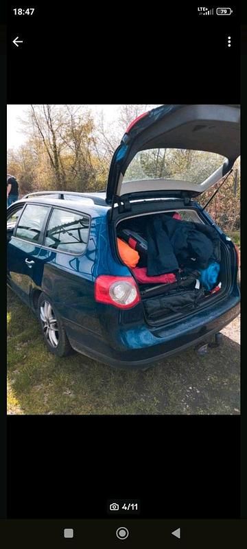 Gebraucht VW Passat 116 PS (85 kW) 2006 Blau Kombi