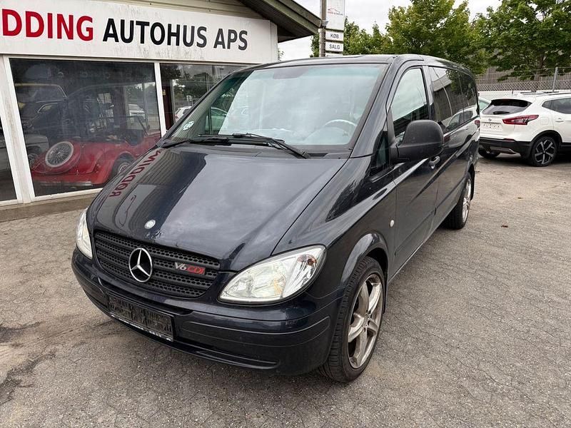 Schwarz Gebraucht 2007 Mercedes Vito Van / Kleinbus | 2.200 € (Superpreis) - Bild 1/4