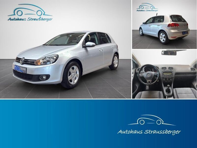 Silber Gebraucht 2009 VW Golf VI Comfortline Limousine | 4.480 € (Guter Preis) - Bild 1/4