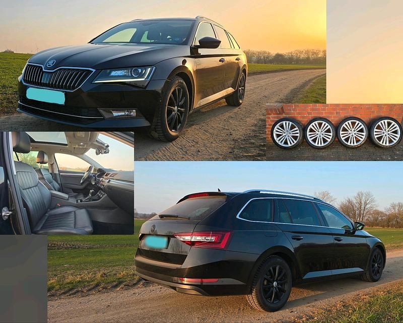 Gebraucht Skoda Superb 190 PS (139 kW) 2016 Schwarz Kombi