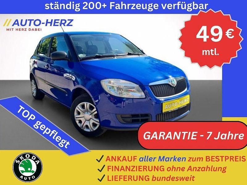 Blau Gebraucht 2009 Skoda Fabia Classic Limousine | 4.990 € (Teuer) - Bild 1/3