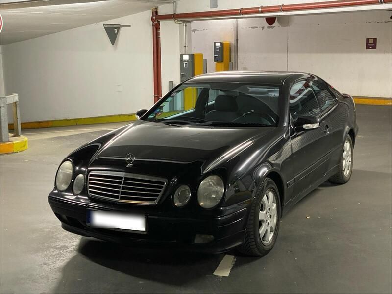 Schwarz Gebraucht 2000 Mercedes CLK230 Avantgarde Coupé | 1.850 € (Guter Preis) - Bild 1/4