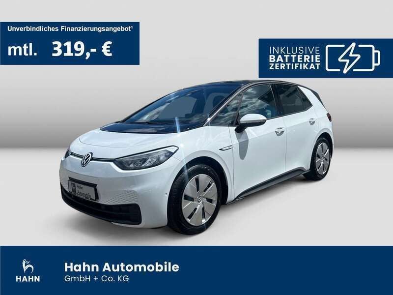 Gletscherweiß metallic Gebraucht 2023 VW ID.3 Pro Performance Kleinwagen | 24.960 € (Guter Preis) - Bild 1/3