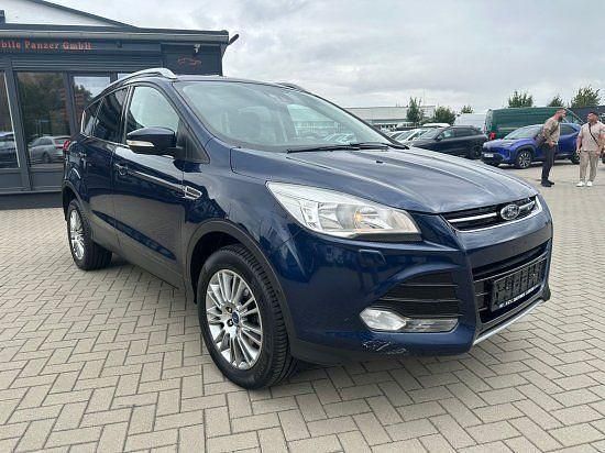 Blau Gebraucht 2013 Ford Kuga Titanium SUV | 7.650 € (Guter Preis) - Bild 1/4