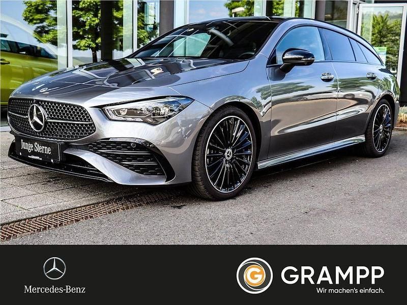 Grau Gebraucht 2024 Mercedes CLA250 AMG Limousine | 42.800 € (Fairer Preis) - Bild 1/3