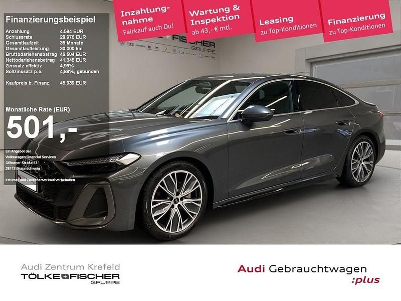 Daytonagrau perleffekt Gebraucht 2024 Audi A5 S-Line Coupé | 45.939 € (Superpreis) - Bild 1/4
