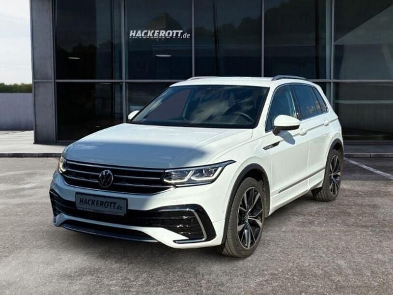 Weiß Gebraucht 2021 VW Tiguan R-line SUV | 32.960 € (Guter Preis) - Bild 1/4