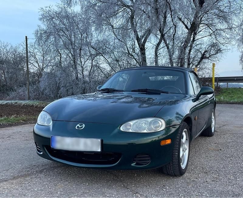 Gebraucht Mazda MX5 110 PS (80 kW) 2000 Grün Cabrio