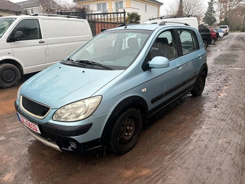 Blau Gebraucht 2007 Hyundai Getz Kleinwagen | 1.499 € - Bild 1/4
