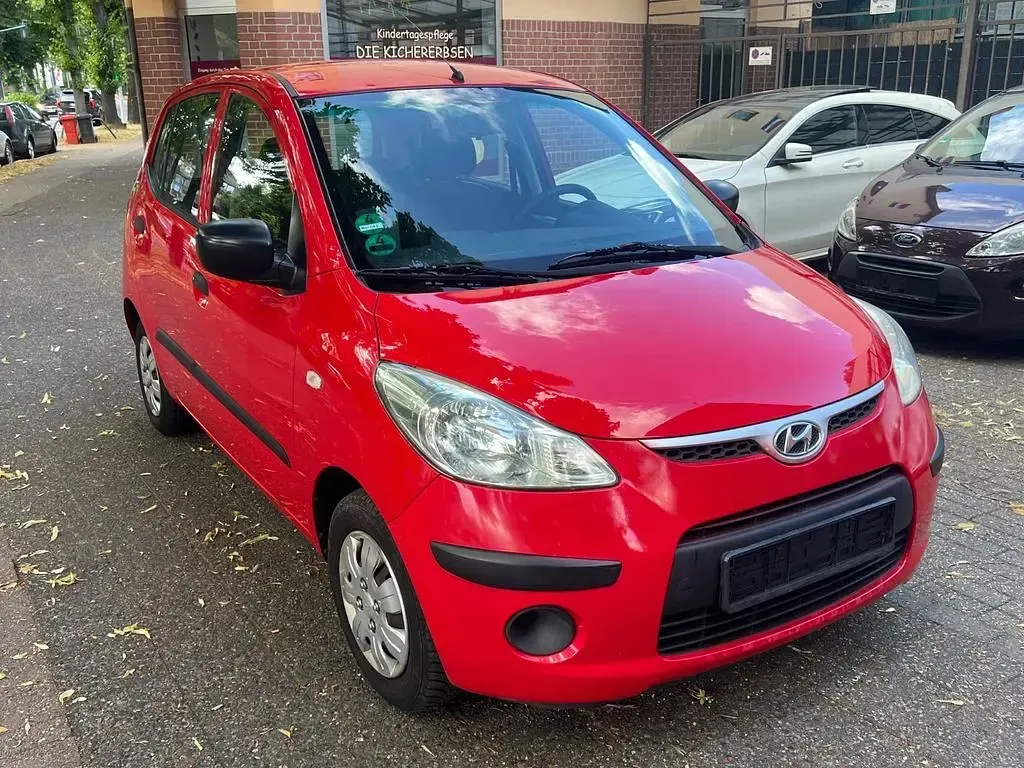 Gebraucht Hyundai i10 Classic 67 PS (49 kW) 2008 Rot Kleinwagen
