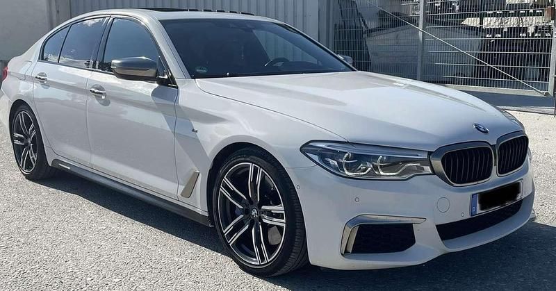 Gebraucht BMW M550 462 PS (339 kW) 2017 Weiß Limousine