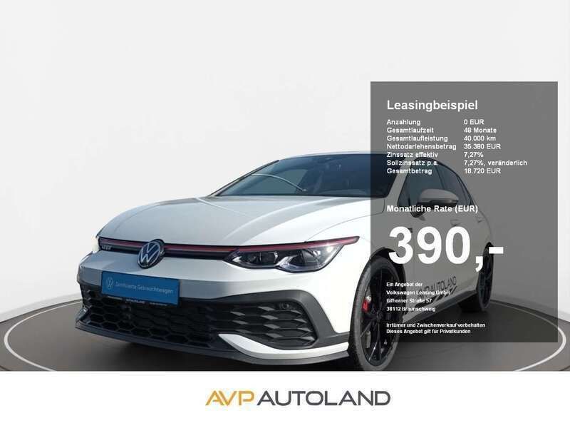 Weiß Gebraucht 2024 VW Golf VIII GTI Kleinwagen | 35.350 € (Superpreis) - Bild 1/4