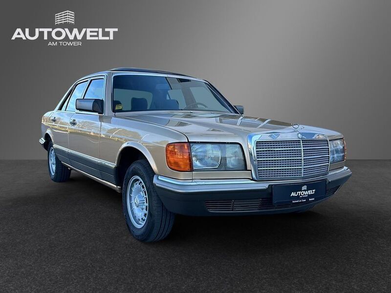 Gold Gebraucht 1984 Mercedes 280 SE Limousine | 13.490 € - Bild 1/4