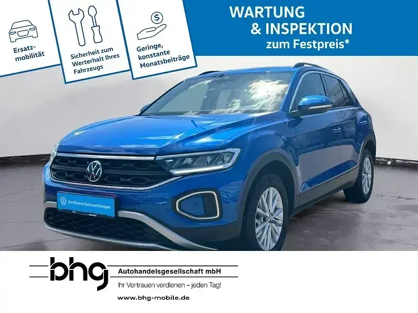 Gebraucht VW T-Roc Life 150 PS (110 kW) 2022 Blau SUV