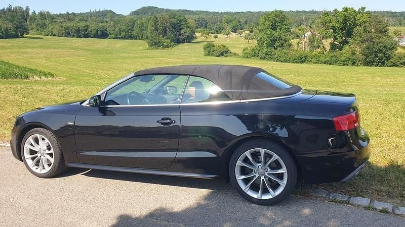 Schwarz Gebraucht 2013 Audi A5 Cabriolet Cabrio | 19.199 € (Etwas zu teuer) - Bild 1/4