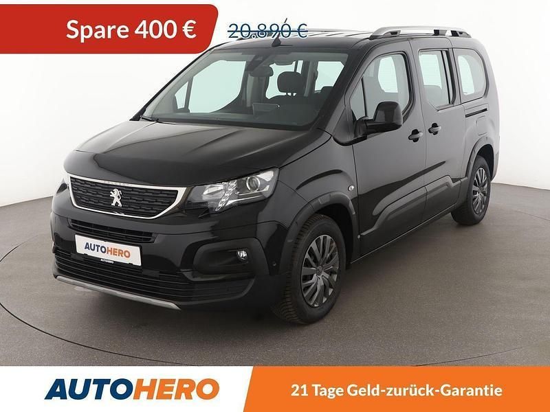 Schwarz Gebraucht 2020 Peugeot Rifter Allure Van / Kleinbus | 20.490 € (Fairer Preis) - Bild 1/3